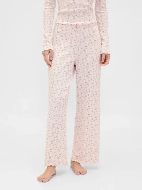 Pointelle-Pyjama-Hose