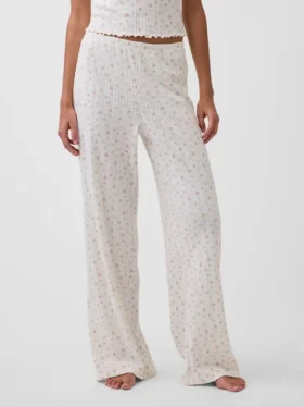 Pointelle-Pyjama-Hose