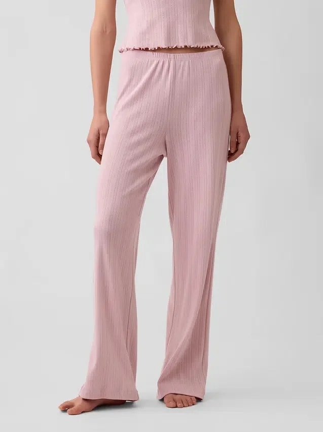 Pointelle-Pyjama-Hose