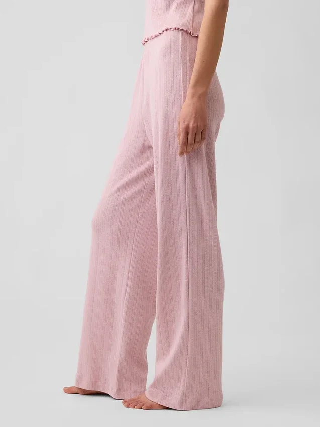 Pointelle-Pyjama-Hose