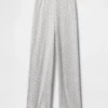 Pointelle-Pyjama-Hose in verkürzter Länge