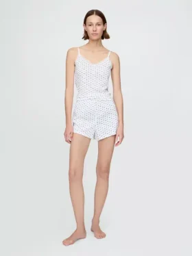 Pointelle-Pyjama-Shorts