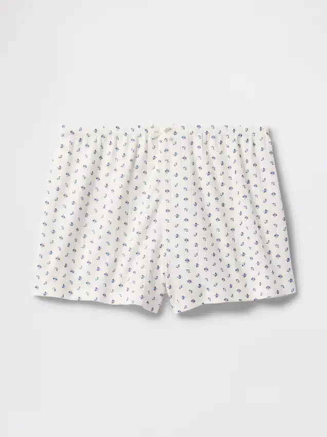 Pointelle-Pyjama-Shorts