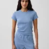 Pointelle-Pyjama-T-Shirt