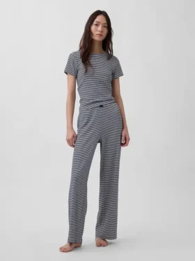 Pointelle-Pyjama-T-Shirt