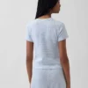 Pointelle-Pyjama-T-Shirt