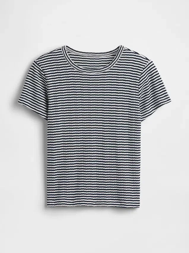 Pointelle-Pyjama-T-Shirt