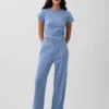 Pointelle-Pyjama-T-Shirt