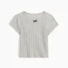 Pointelle-Ripp-T-Shirt für Baby & Kleinkind