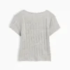 Pointelle-Ripp-T-Shirt für Baby & Kleinkind