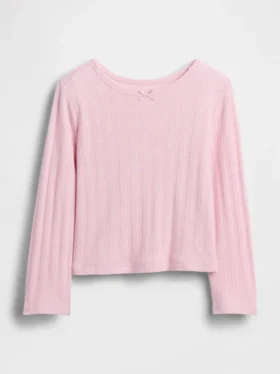 Pointelle-T-Shirt für Baby & Kleinkind