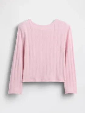 Pointelle-T-Shirt für Baby & Kleinkind