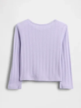 Pointelle-T-Shirt für Baby & Kleinkind