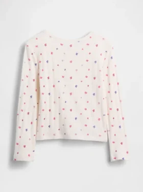 Pointelle-T-Shirt für Baby & Kleinkind