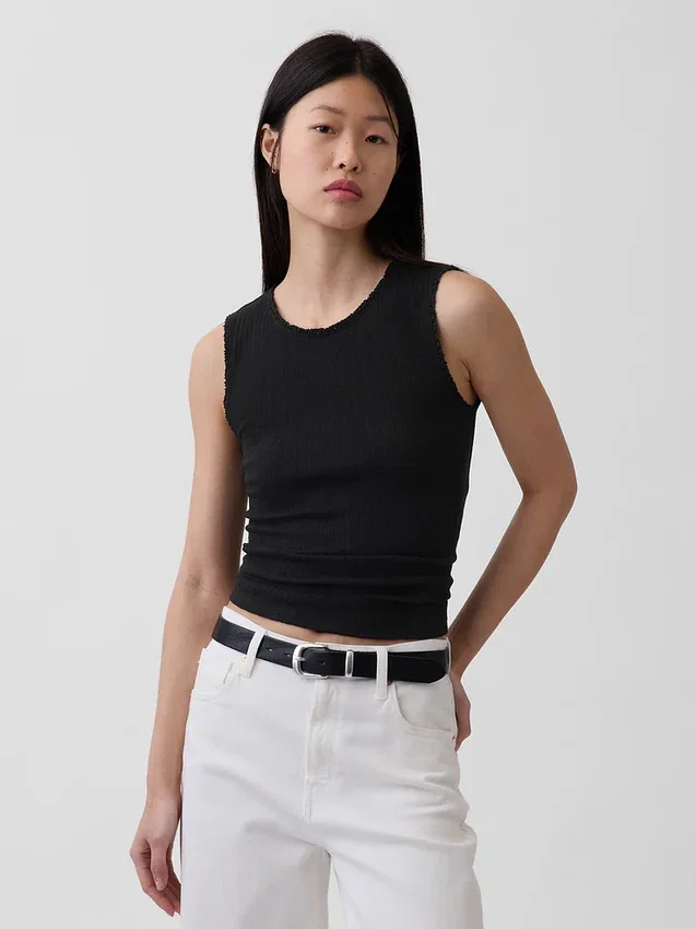 Pointelle-Tanktop