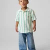 Polohemd aus bedruckter Baumwollgaze für Baby & Kleinkind