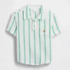 Polohemd aus bedruckter Baumwollgaze für Baby & Kleinkind