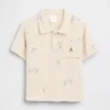 Polohemd aus bedruckter Baumwollgaze für Baby & Kleinkind
