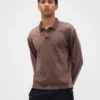 Polohemd aus schwerem Jersey