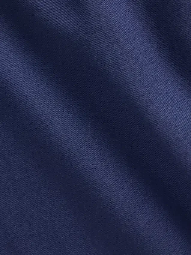 Poplin-Hose mit weitem Bein