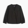 Poplin-Popover-Oberteil