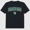 Portland State University – T-Shirt mit schwarzem Arch Logo