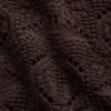 Pullover aus 100 % Baumwolle, gehäkelt