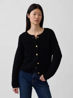 Pullover aus 100 % Baumwolle mit Struktur