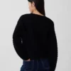 Pullover aus 100 % Baumwolle mit Struktur