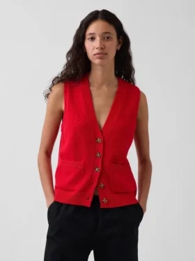 Pullover aus 100 % Baumwolle mit Taschen