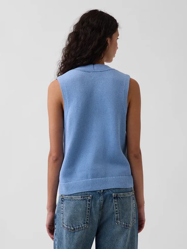 Pullover aus 100 % Baumwolle mit Taschen