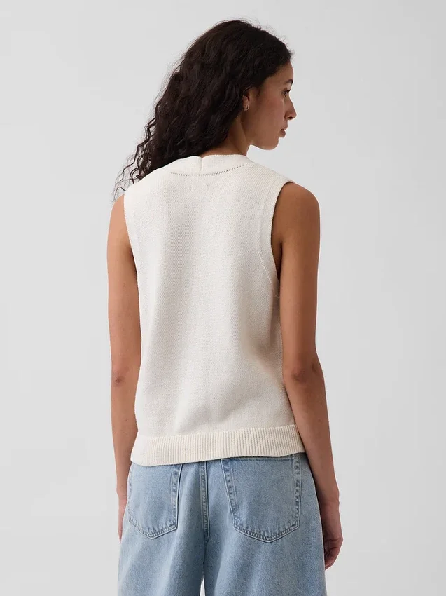 Pullover aus 100 % Baumwolle mit Taschen
