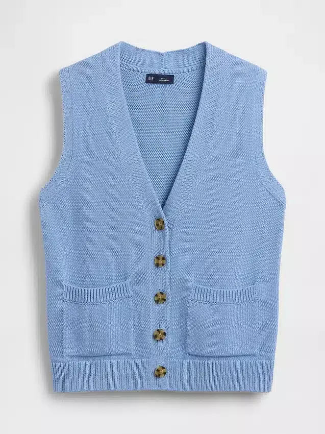 Pullover aus 100 % Baumwolle mit Taschen