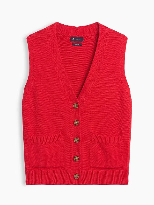 Pullover aus 100 % Baumwolle mit Taschen