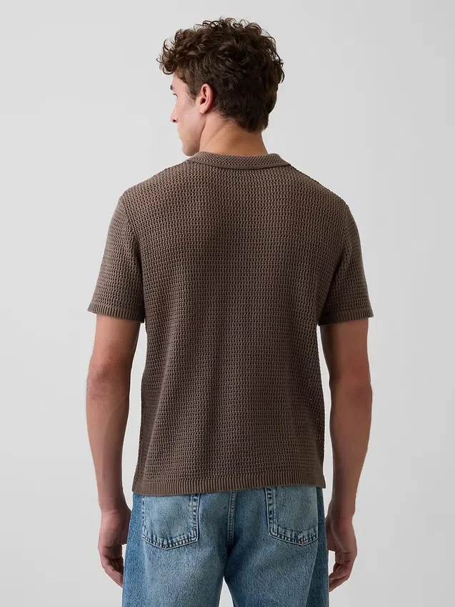 Pullover aus Mesh