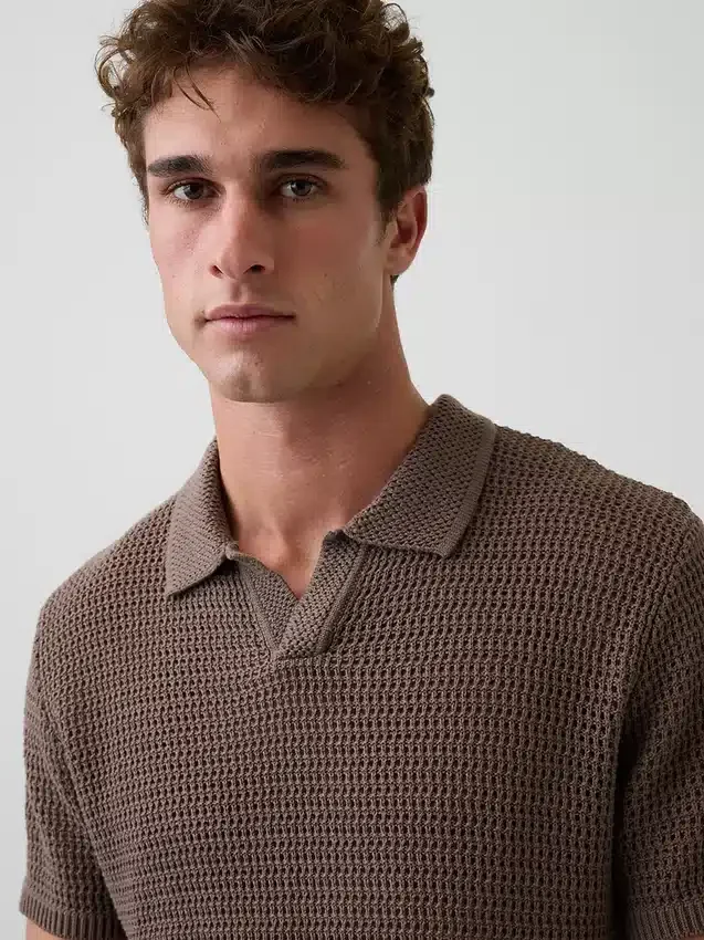 Pullover aus Mesh