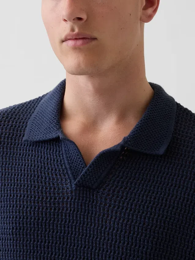 Pullover aus Mesh