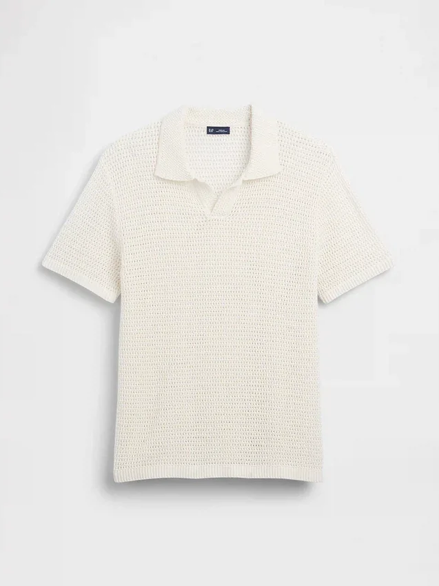 Pullover aus Mesh
