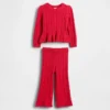 Pullover-Set mit Zopfmuster für Baby & Kleinkind