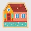 Puzzle-Set zur Formerkennung für Kleinkinder