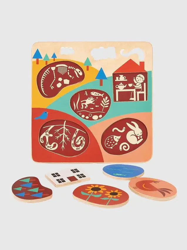 Puzzle-Set zur Formerkennung für Kleinkinder