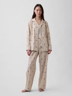 Pyjama-Hose aus Popeline