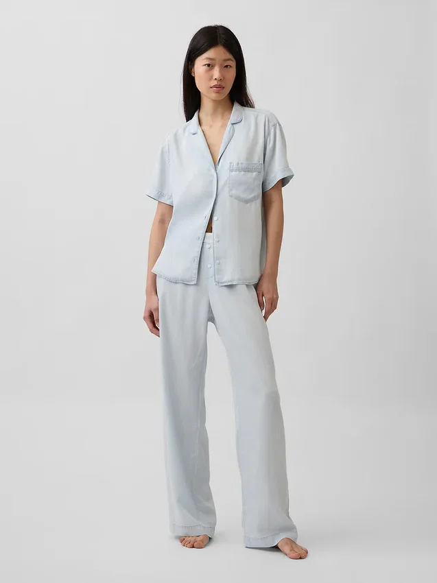 Pyjama-Hose aus Popeline