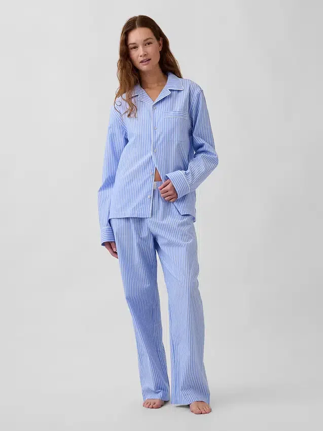 Pyjama-Hose aus Popeline