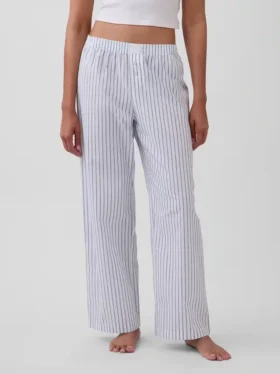 Pyjama-Hose aus Popeline