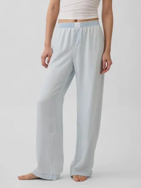 Pyjama-Hose aus Popeline