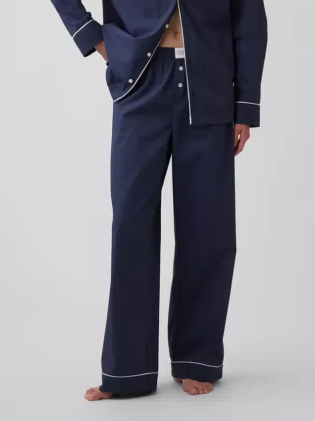 Pyjama-Hose aus Popeline