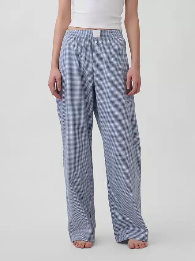 Pyjama-Hose aus Popeline