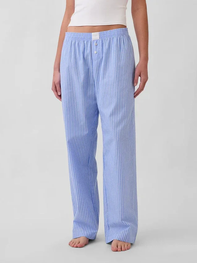 Pyjama-Hose aus Popeline