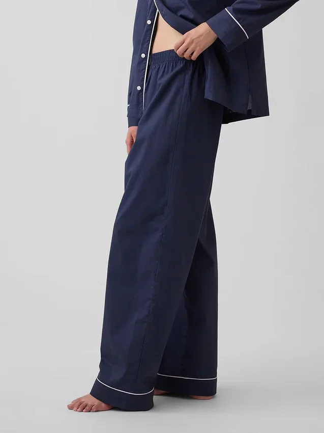 Pyjama-Hose aus Popeline